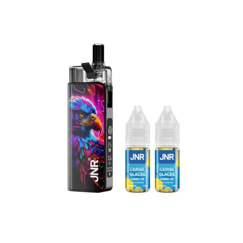 Kit Lucky Vibe 77K + 2 e-liquides 10 ml 20 mg – JNR