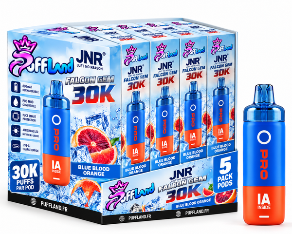 Carton Puff Opro IA 10K Instafill 20 mg (lot de 5 ou 10)