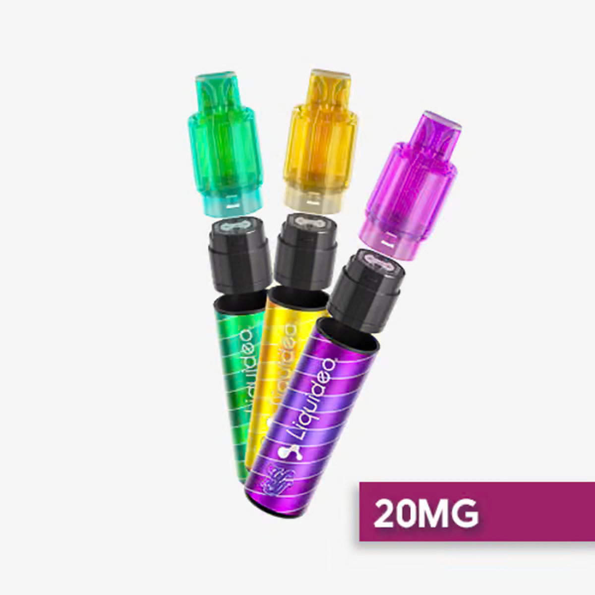 Puff Wpuff Fusion Pod System 15K 20 mg Liquideo