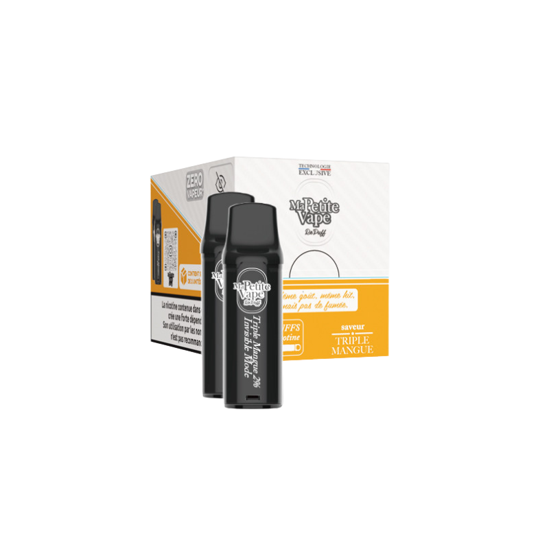 Pack de 2 cartouches Repuff Smokeless 2 ml 20 mg – Ma Petite Vape