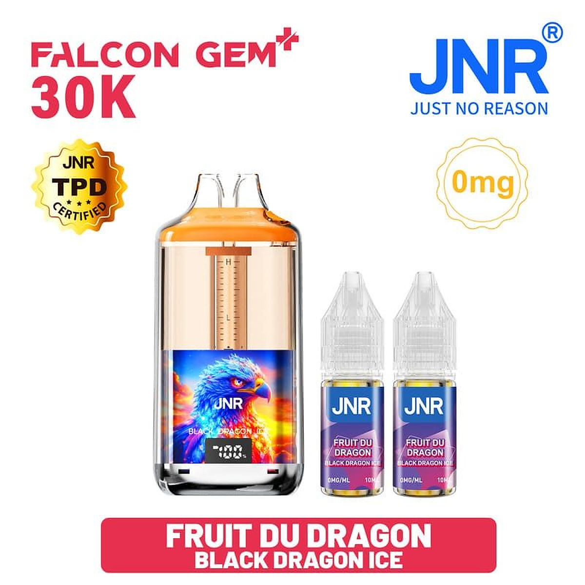 Puff Falcon Gem+ 30K 0 mg JNR