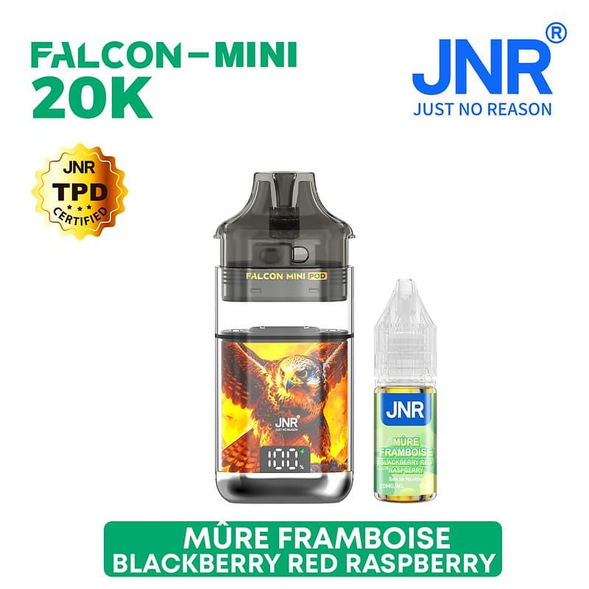 Puff Falcon Mini 20K 20 mg JNR