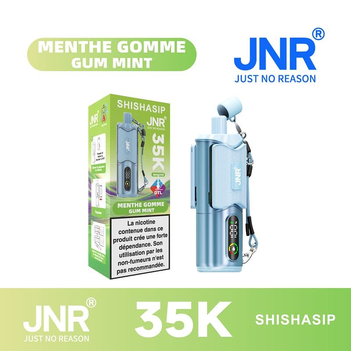 Puff Shishasip 35K 6 mg JNR