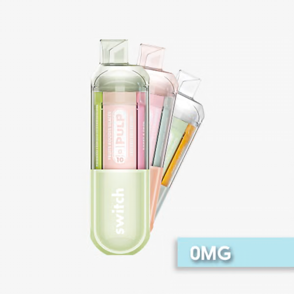 Le Pod Switch Pulp 00 mg - Puff 4 saveurs en 1